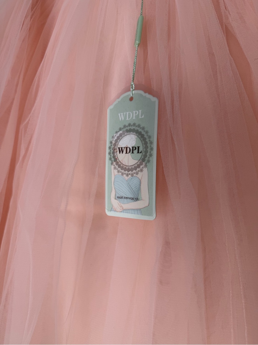 Soft Balletcore Blush Pink Tulle Midi Skirt NWT Fairycore Romantic 3X Soft Girl - Picture 5 of 6